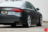 ���� ������� Vossen: Audi S8 �� ������ Vossen CV3R