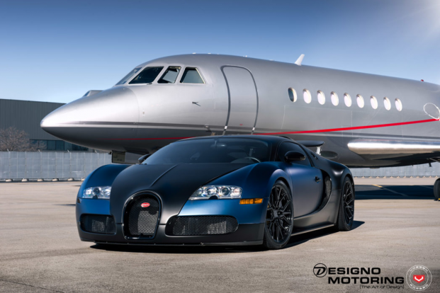 Bugatti Veyron на дисках Vossen M-X3 Bugatti Veyron на дисках Vossen M-X3