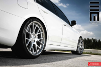   Vossen: CV2 - Matte Silver Machined / Stainless Lip - F: 20x9 / R: 20x10.5