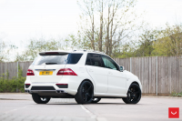 ���� ������� Vossen: Mercedes ML63 �� ������ Vossen CV3R